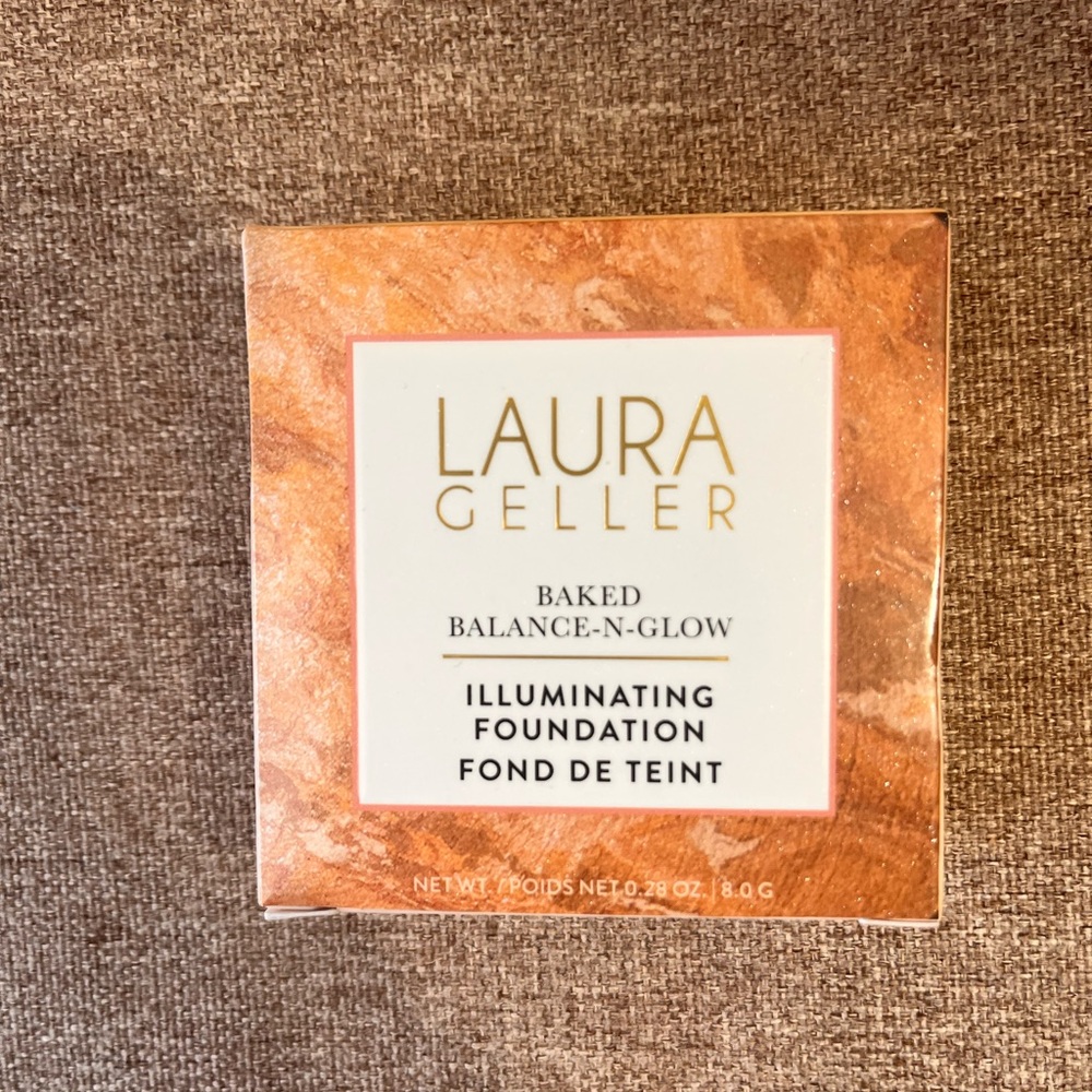 Laura Geller Baked Balance-N-Glow Foundation - Warm Brown and Cream